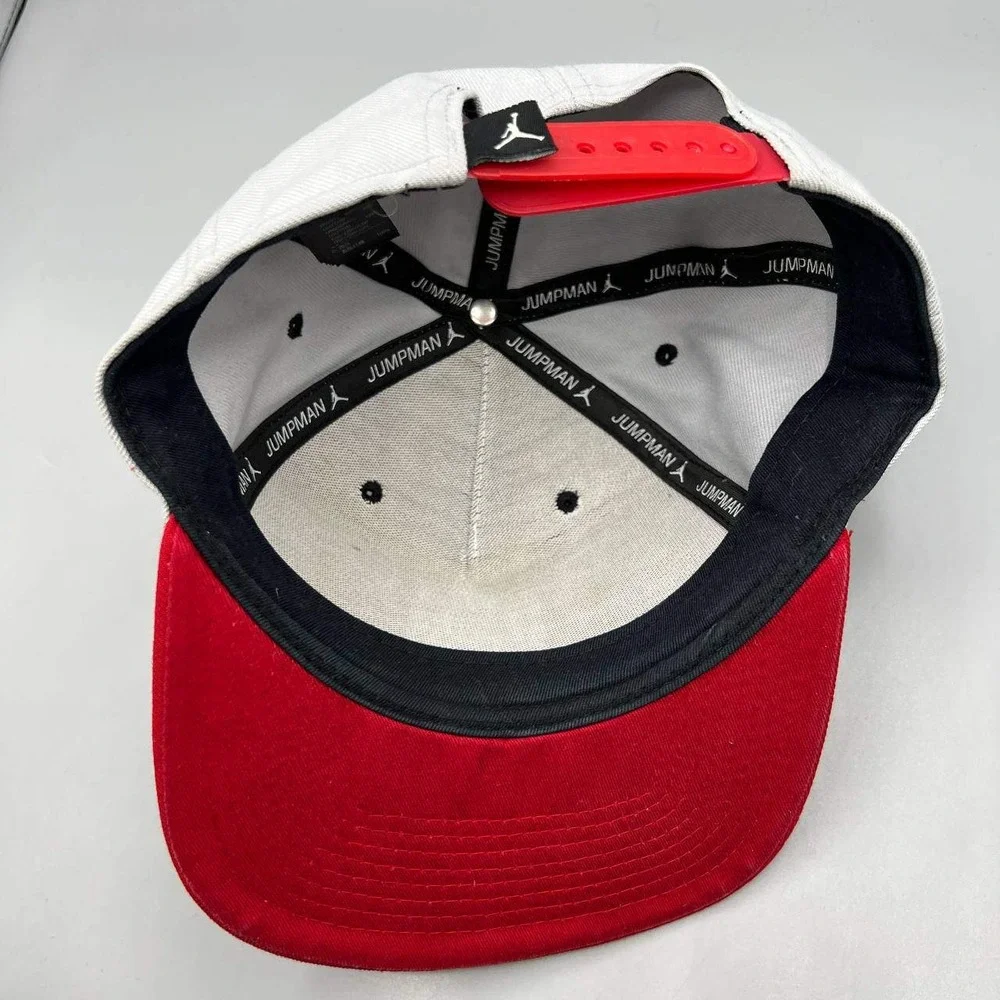 Air‎ Jordan Hat Men Red Gray Embroidered Jumpman Snap Back Cap